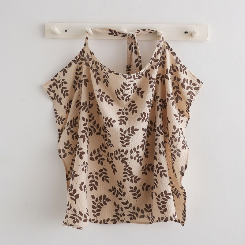 Couverture d'allaitement en mousseline pour bébé