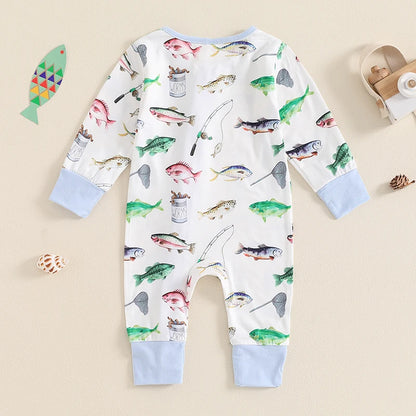 Ocean Fish Jumpsuit
