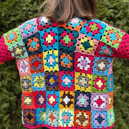 Adorable Sleeve Hand Made Knitted Sweater