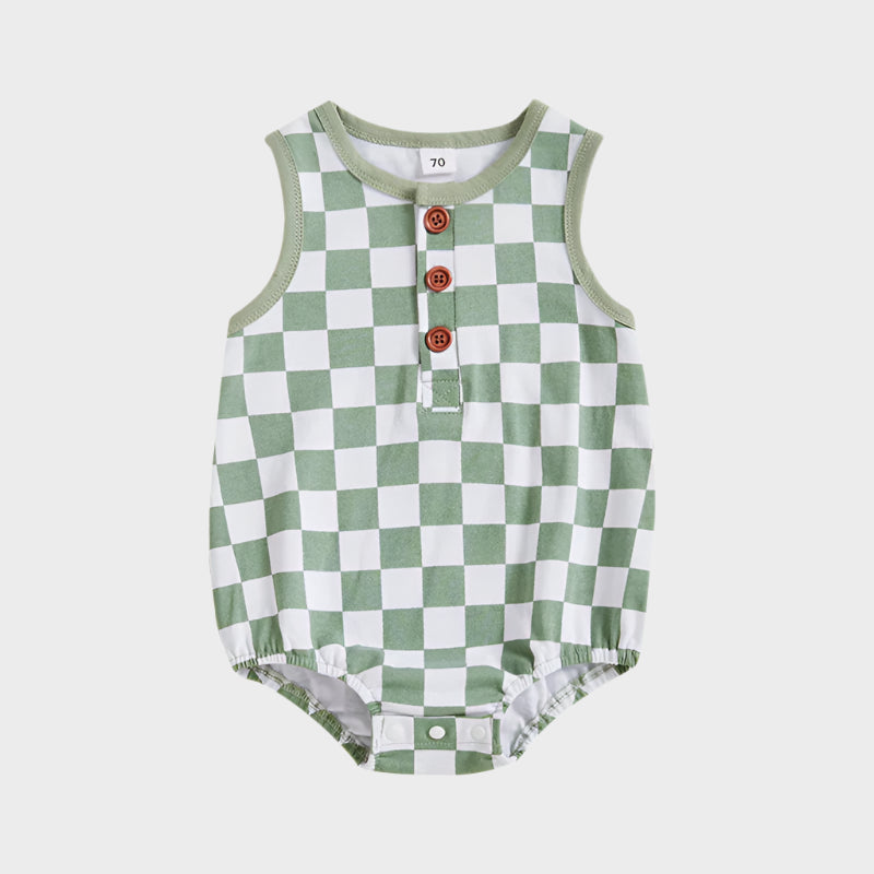 Checkered Bodysuit