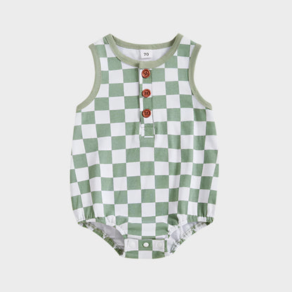 Checkered Bodysuit