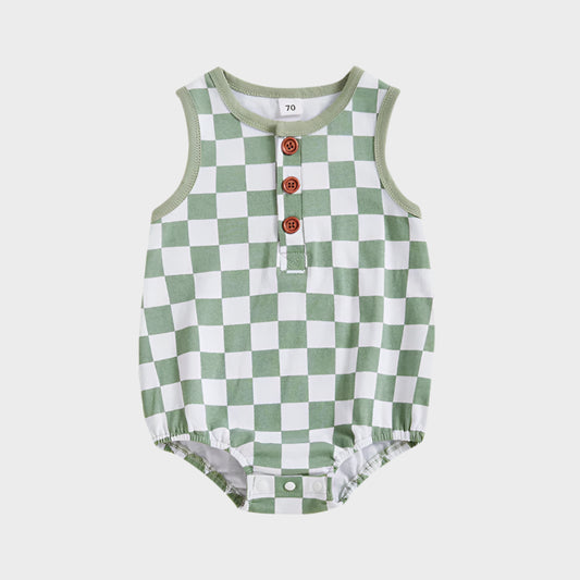 Checkered Bodysuit