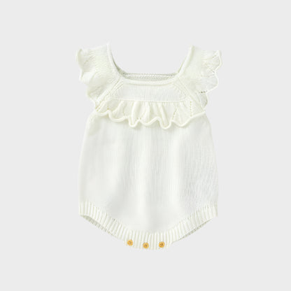 Doll Collar Sleeveless Bodysuit