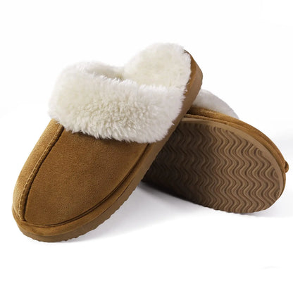 New Winter Fuzzy Women Slippers Indoor