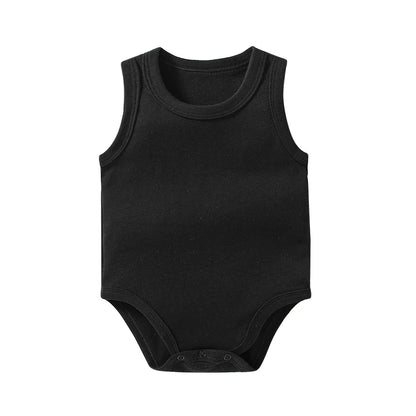Sleeveless Onesie Vest Bodysuit