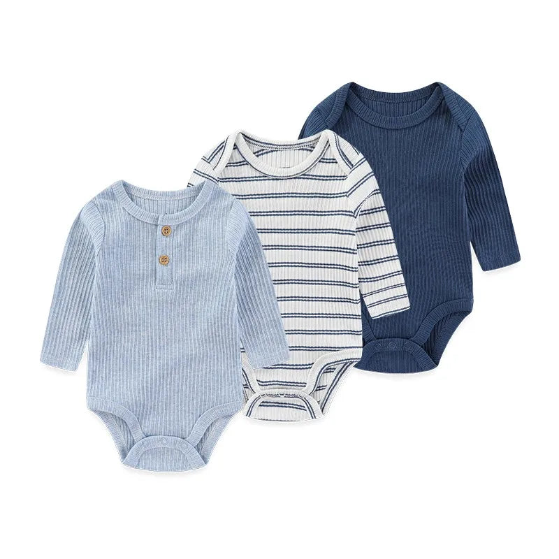 3 Pack Essential Bodysuit