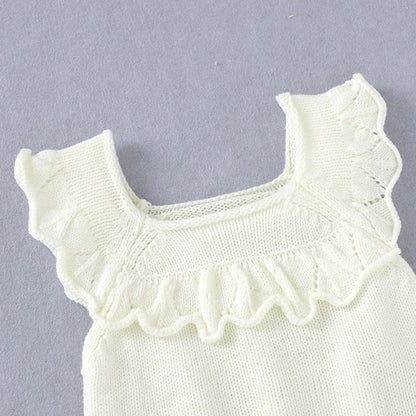 Doll Collar Sleeveless Bodysuit