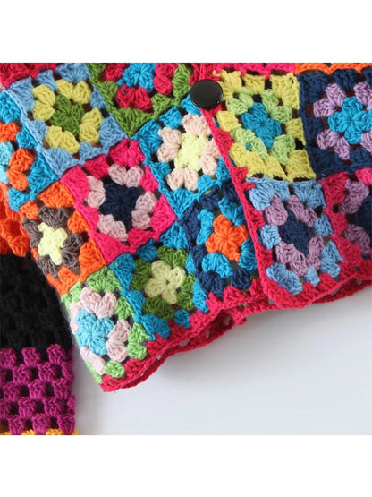 Classical Knitted Cardigan Retro Sweater