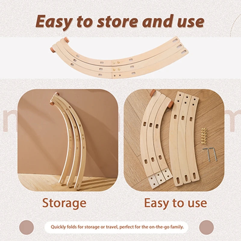 Wooden Baby Play Gym