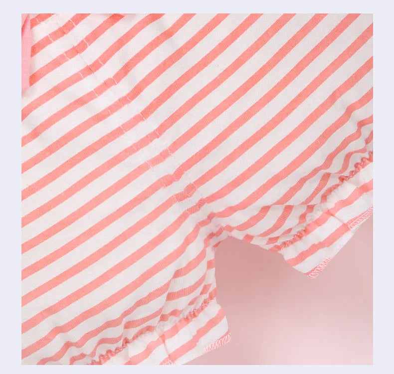 Fashion Stripe Bow Bloomers