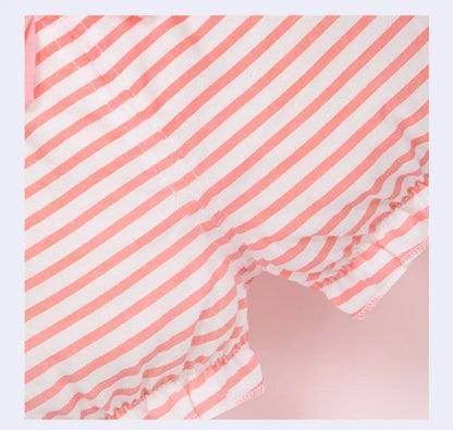 Fashion Stripe Bow Bloomers
