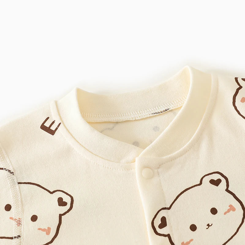 Autumn Cartoon Newborn Baby Romper