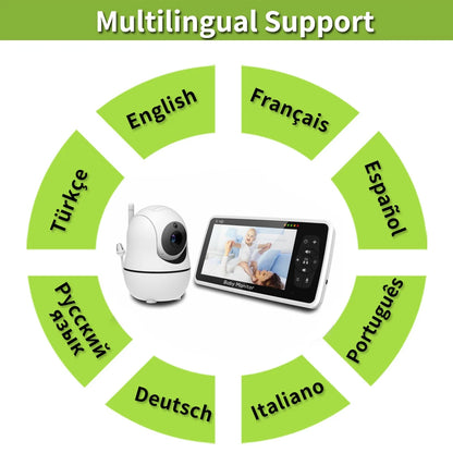 Babyphone avec caméra et audio