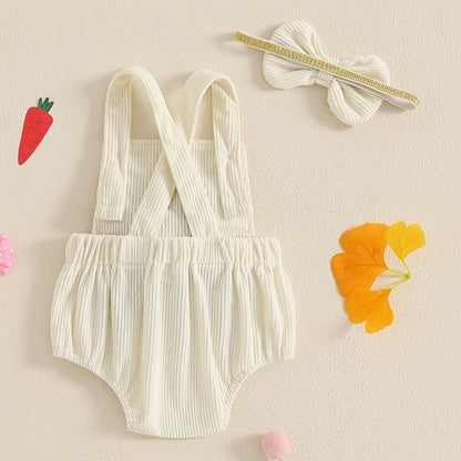 Body brodé lapin de Pâques