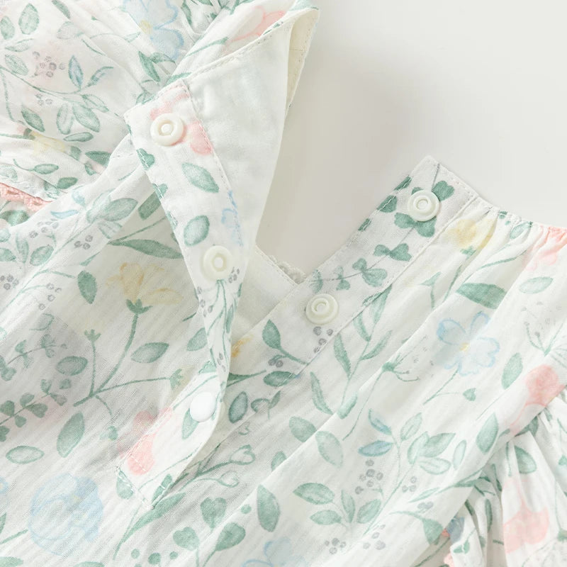 Combinaison fleurie décontractée