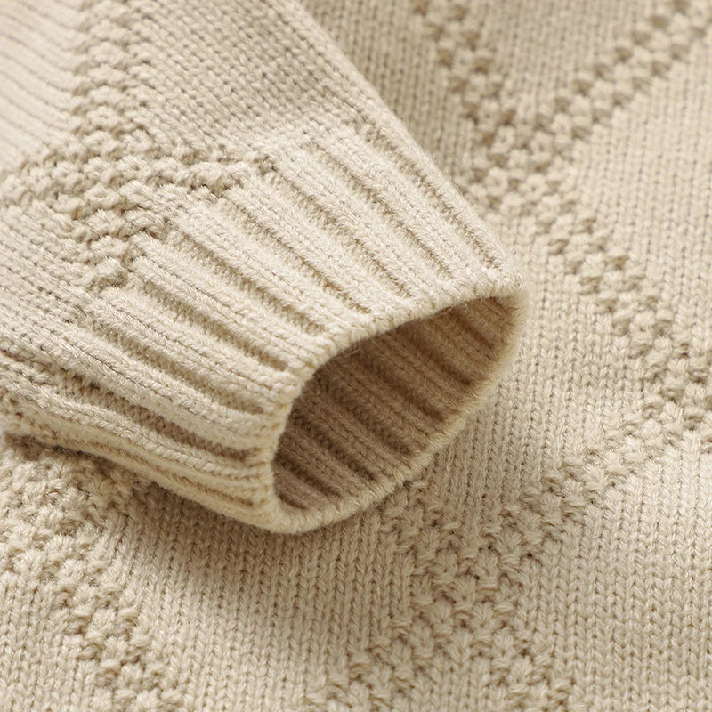 Diamond Knitted Jumpsuit