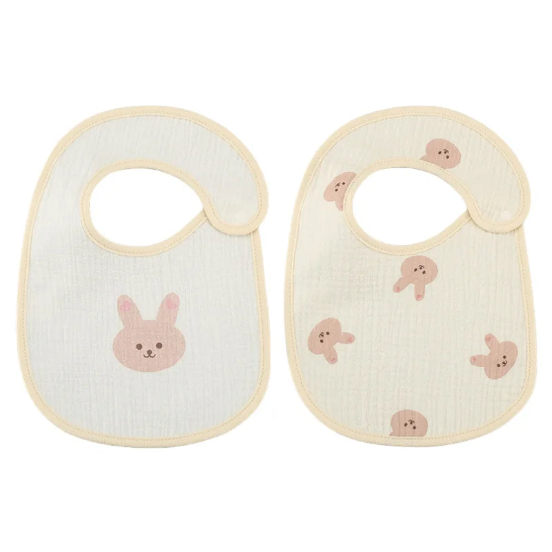 2 Piece Waterproof Bandana Bib