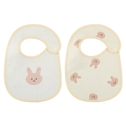 2 Piece Waterproof Bandana Bib