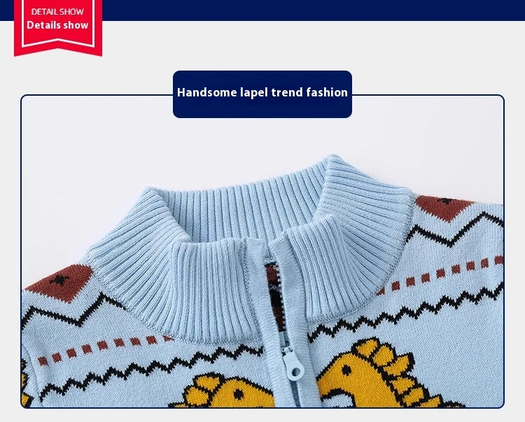 Workmanship™ Long Sleeve Sweater with Zipper