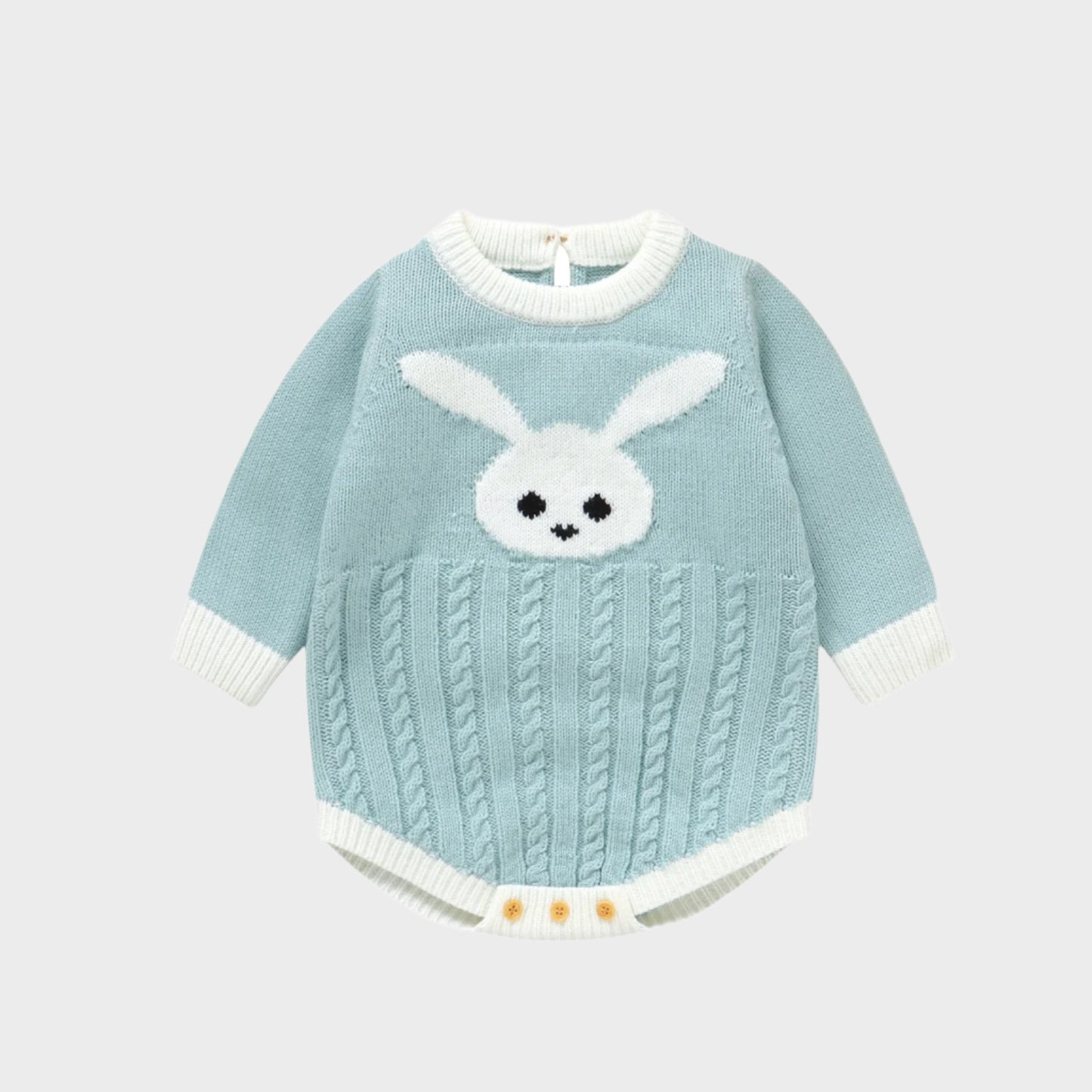 Knitted Embroidered Bodysuit