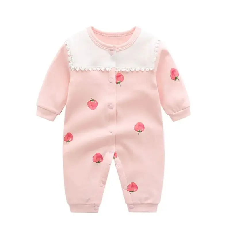 Strawberry Blossom Autumn Jumpsuit