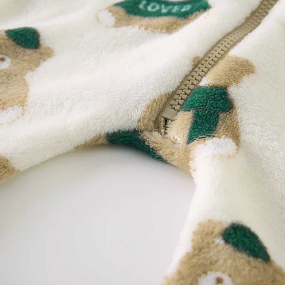 Bear Fleece Jumpsuit