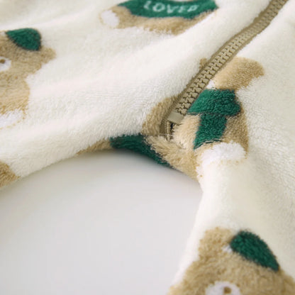 Bear Fleece Jumpsuit