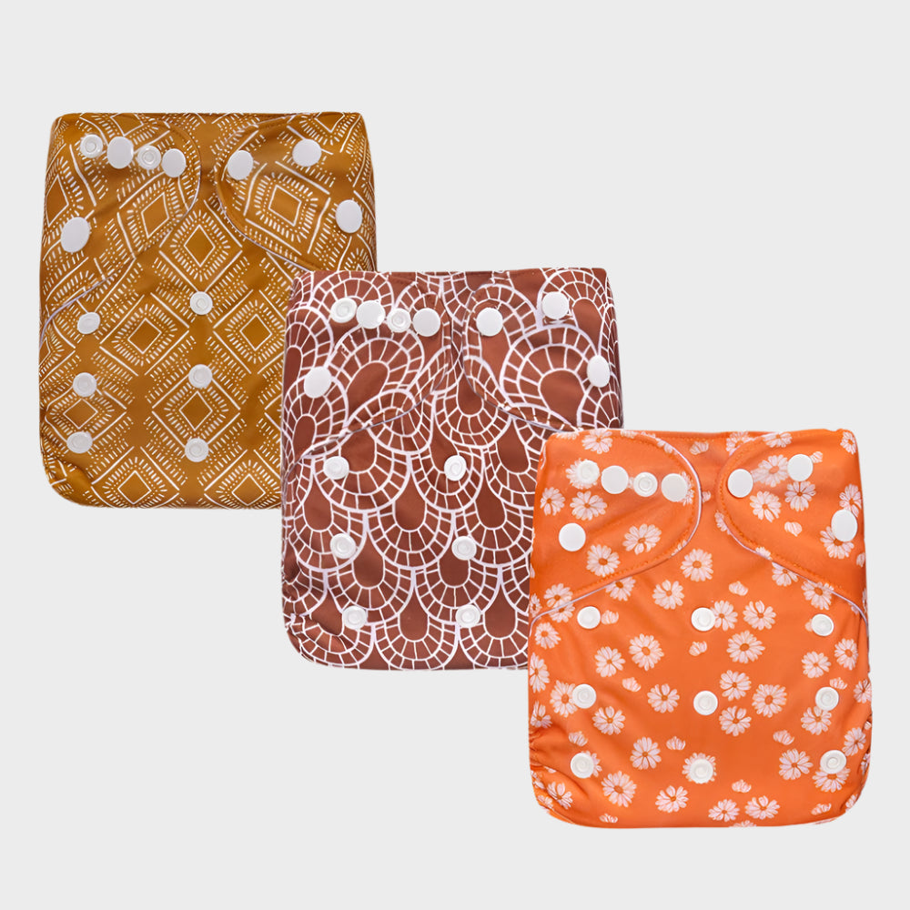 3 Pack Nursery Cloth Diapers