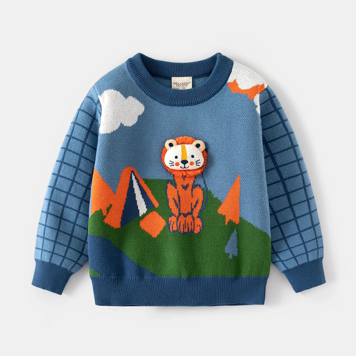 Well-kids™ Cartoon Long-Sleeve Sweater