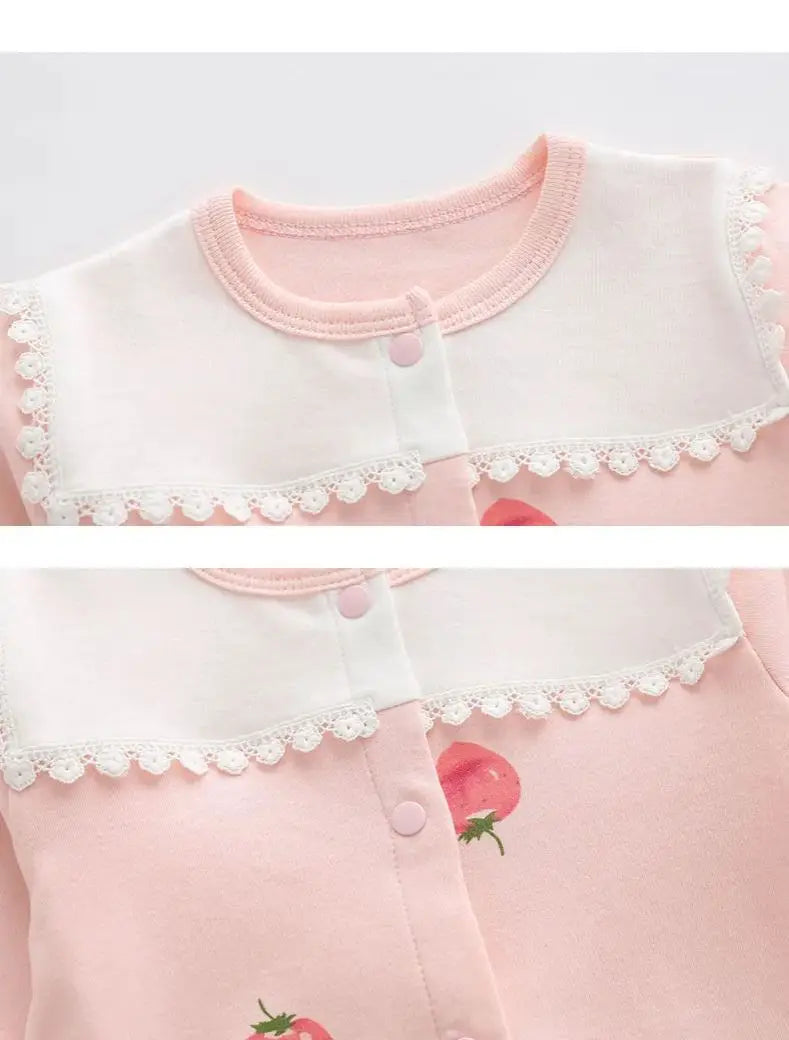 Strawberry Blossom Autumn Jumpsuit