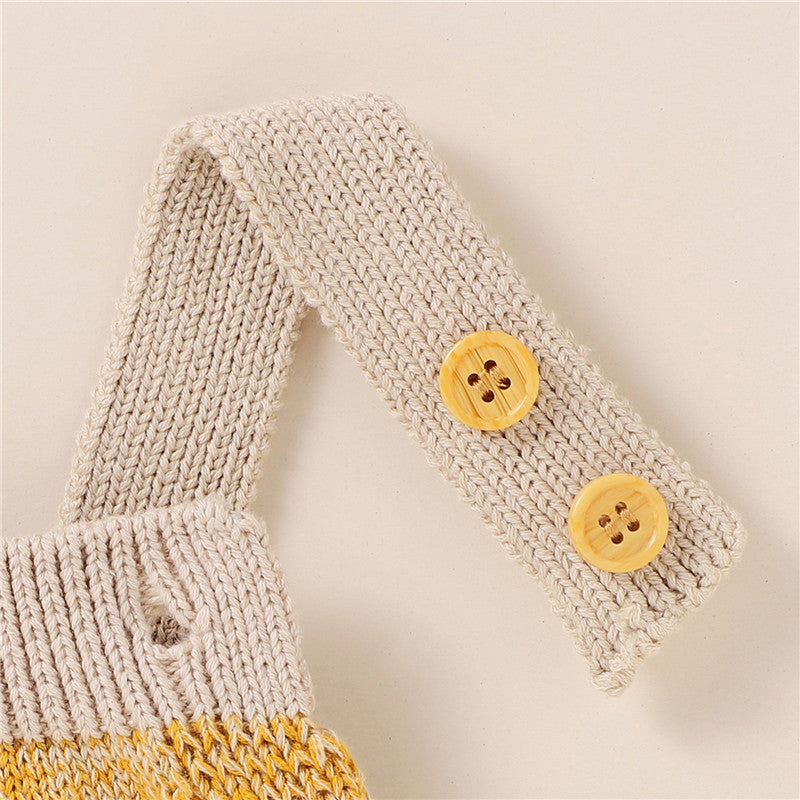 Knitted Sun Embroidered