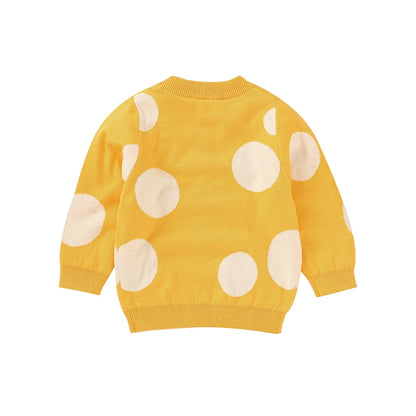 Polka Dots Long Sleeve Sweatshirt