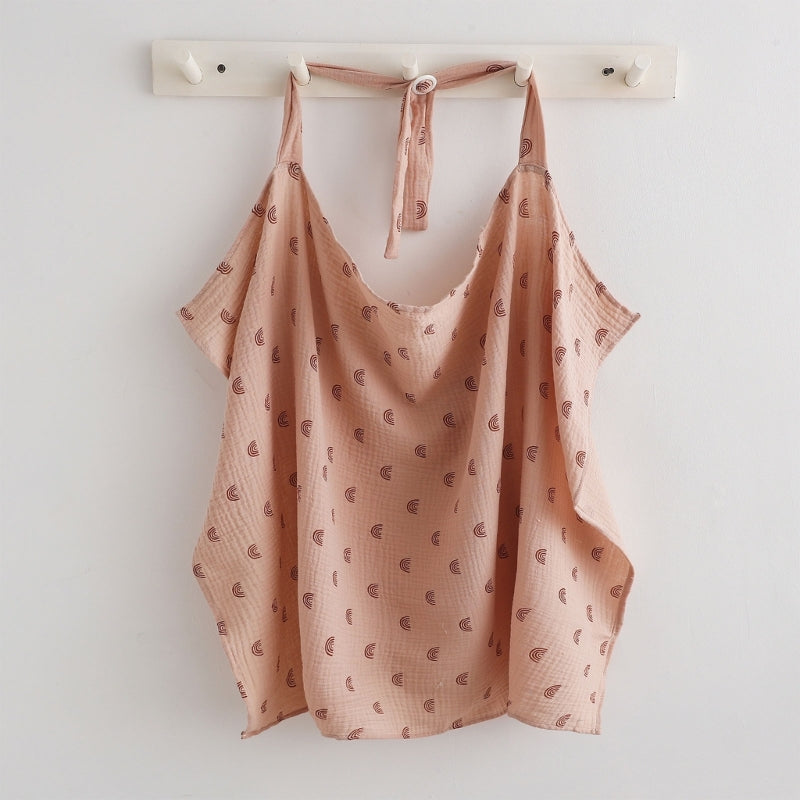 Couverture d'allaitement en mousseline pour bébé