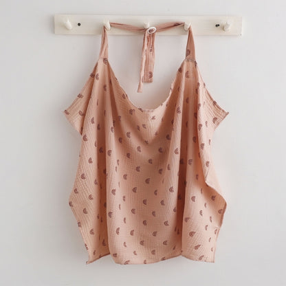 Couverture d'allaitement en mousseline pour bébé