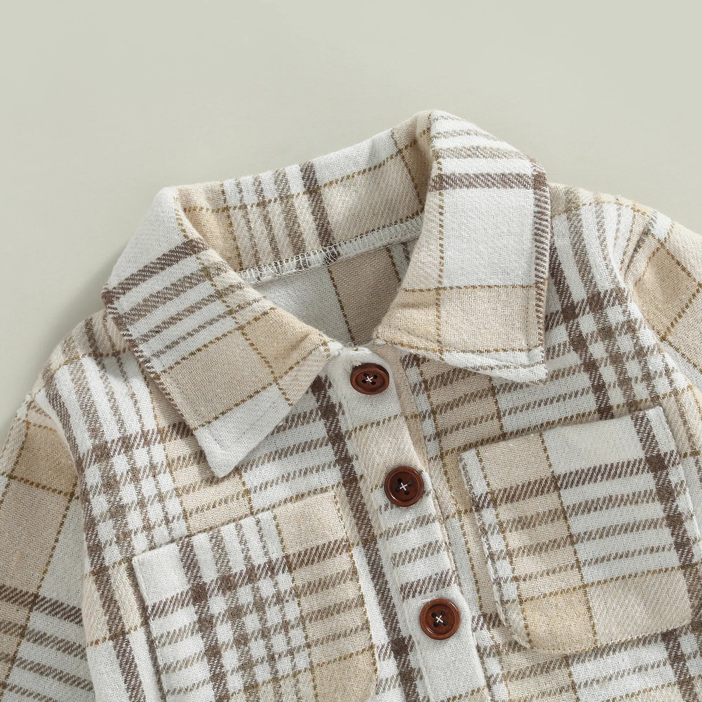 Body à motif écossais vintage 