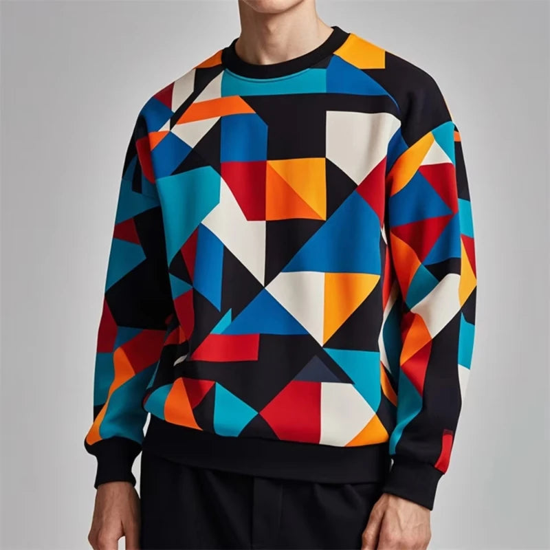 Pullover Sweatshirt Geometry
