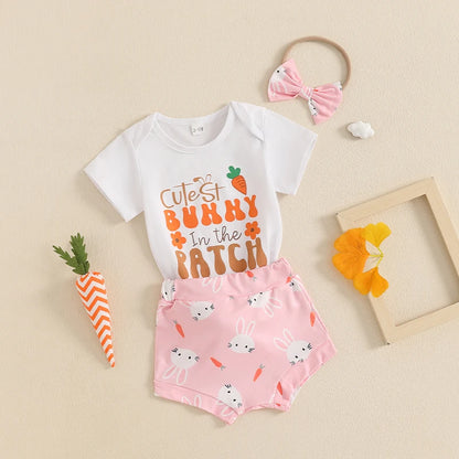 3 Piece Easter Rabbit Outfit