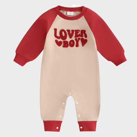 Love Heart Embroidered Jumpsuits