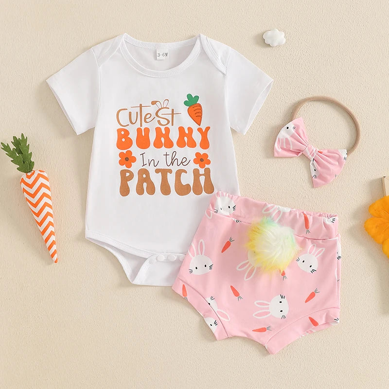 3 Piece Easter Rabbit Outfit