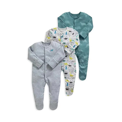 3 Pieces Essential Newborn Jumpsuit