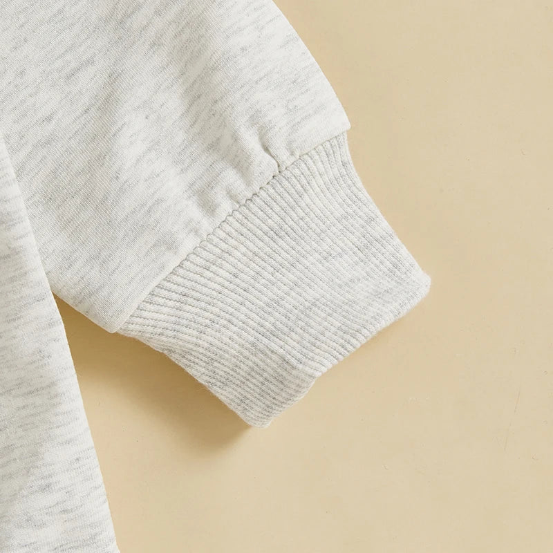 Sweat-shirt brodé d'automne