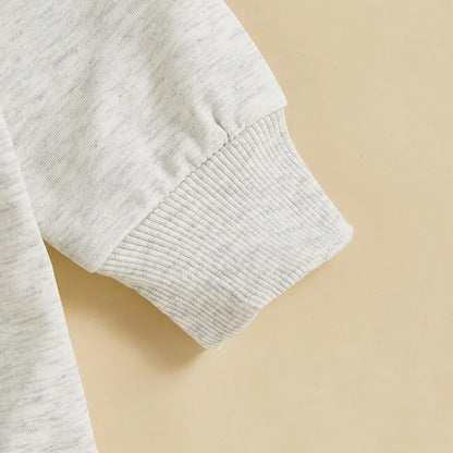 Sweat-shirt brodé d'automne