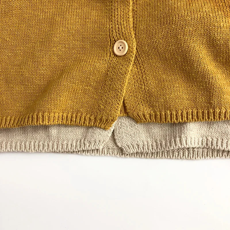 Gilet en tricot sans manches décontracté vintage