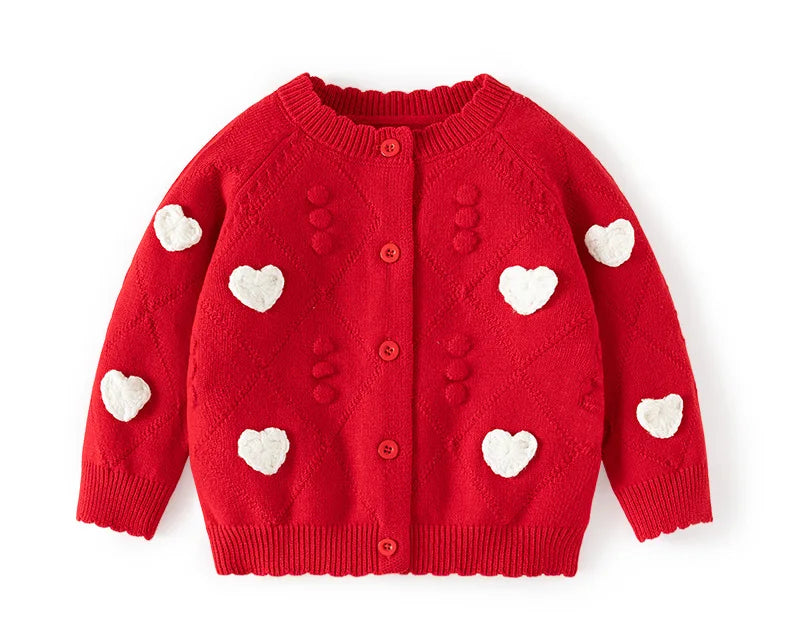 Tricot à manches longues avec broderie Love