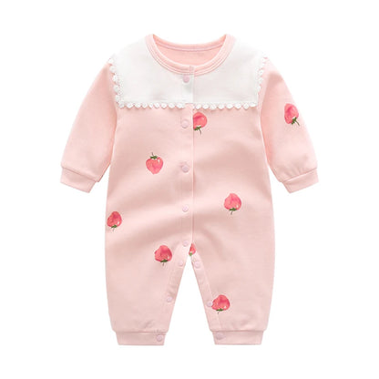 Strawberry Blossom Autumn Jumpsuit