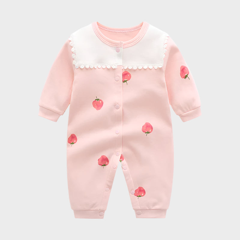 Strawberry Blossom Autumn Jumpsuit