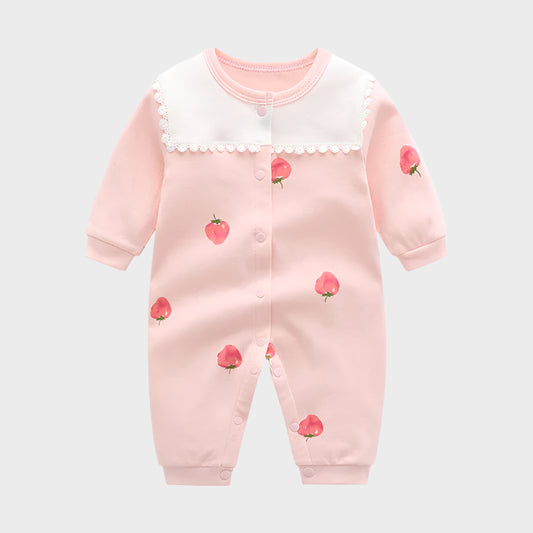 Strawberry Blossom Autumn Jumpsuit