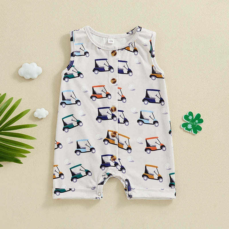 Newborn Baby Golf Romper