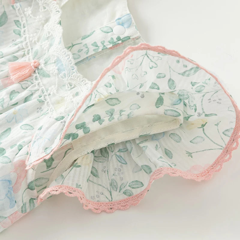 Combinaison fleurie décontractée