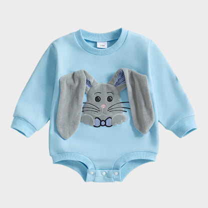 Floppy Eared Bunny Embroidered Bodysuit